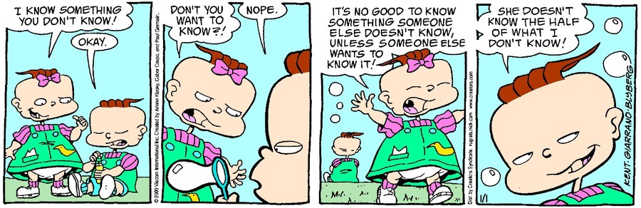 Rugrats for Jan 01, 2022