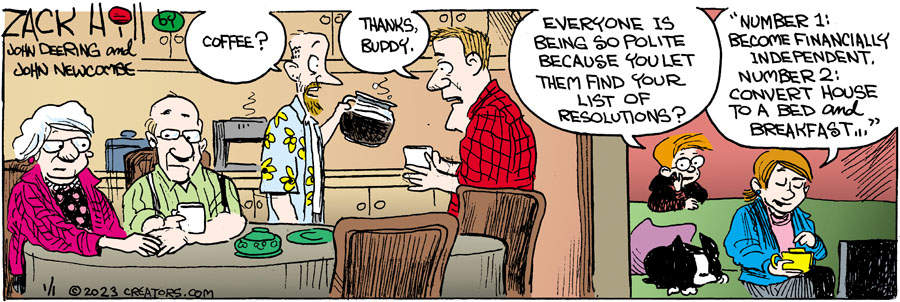 Zack Hill for Jan 01, 2023