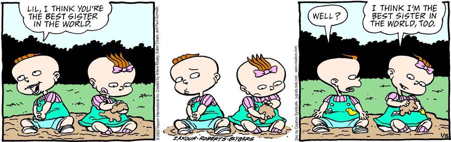 Rugrats for Jan 15, 2024