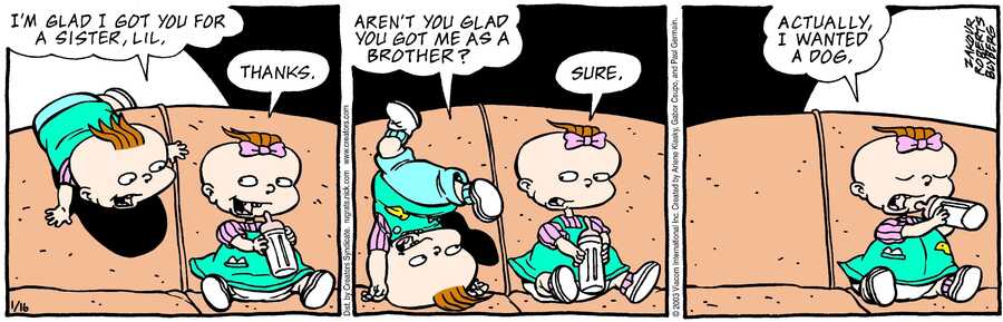 Rugrats for Jan 16, 2024