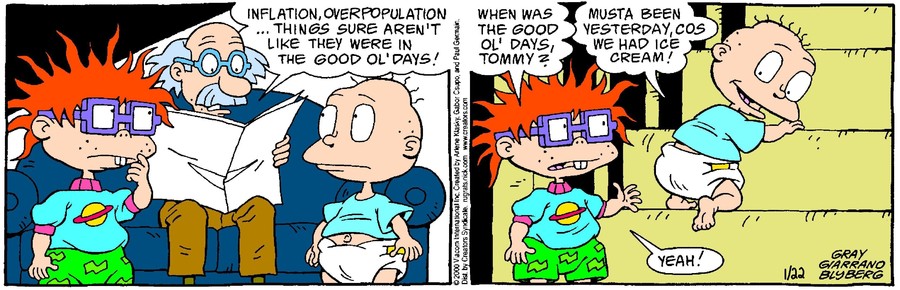 Rugrats for Jan 22, 2022
