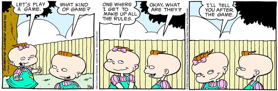 Rugrats for Jan 23, 2024