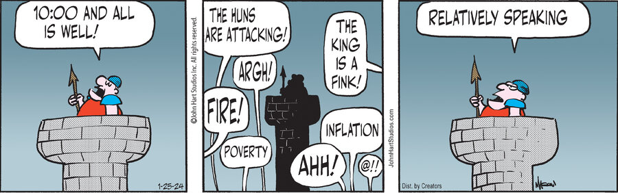 Wizard of Id for Jan 25, 2024