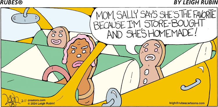 Rubes® for Feb 11, 2024