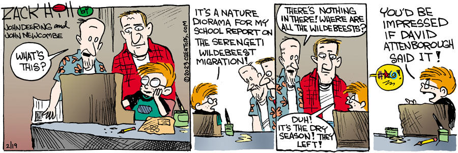 Zack Hill for Feb 19, 2023