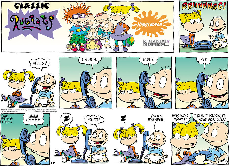 Rugrats for Feb 27, 2022