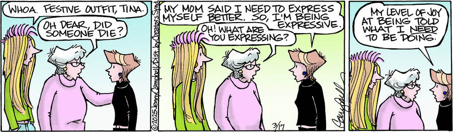 Flo & Friends for Mar 17, 2025