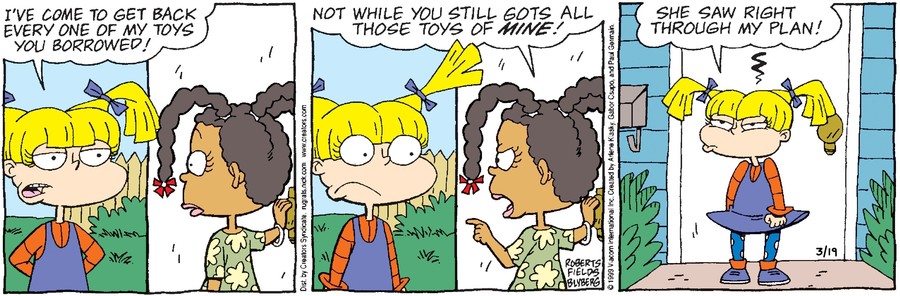 Rugrats for Mar 19, 2021