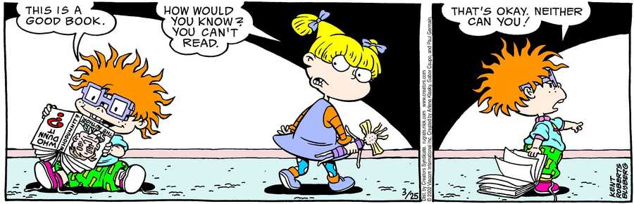 Rugrats for Mar 25, 2024