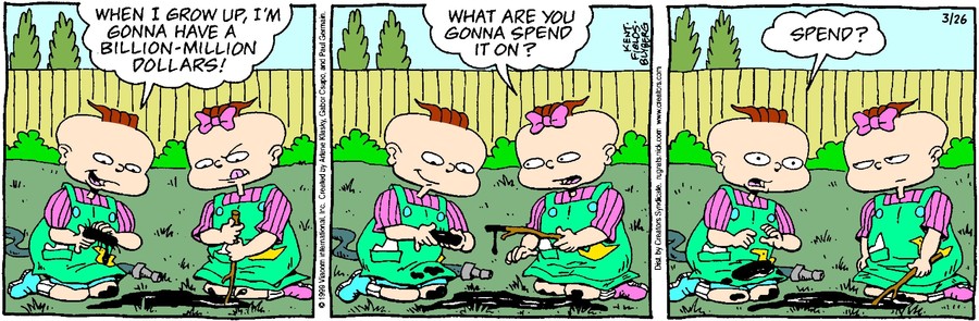 Rugrats for Mar 26, 2021