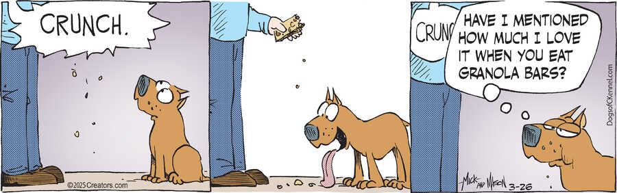 Dogs of C-Kennel for Mar 26, 2025