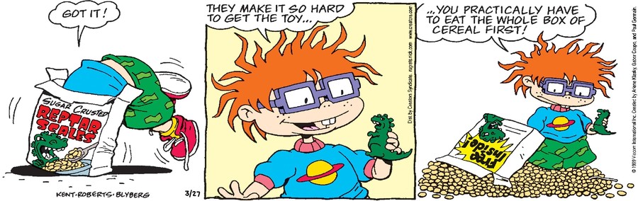 Rugrats for Mar 27, 2021