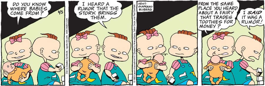 Rugrats for Apr 05, 2021