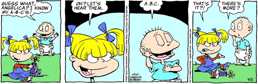 Rugrats for Apr 05, 2022
