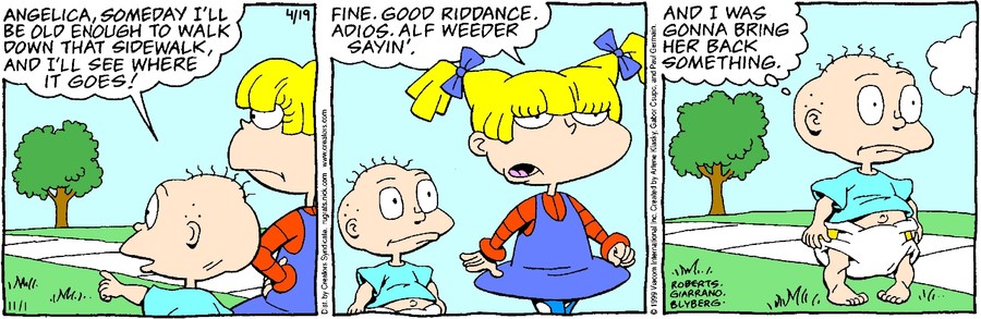 Rugrats for Apr 19, 2021