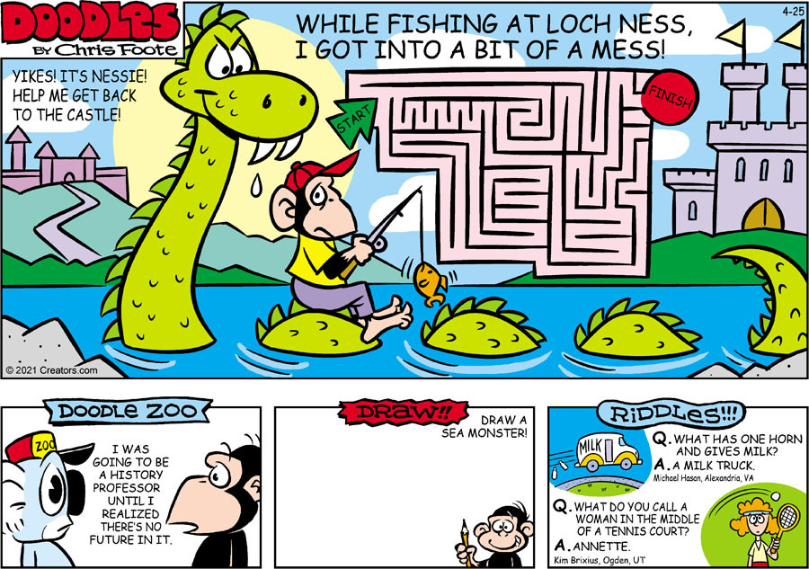 Doodles for Apr 25, 2021