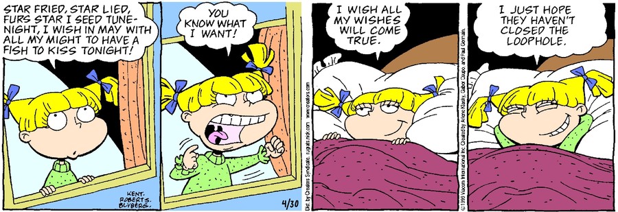 Rugrats for Apr 30, 2021