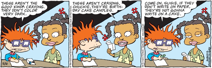 Rugrats for May 12, 2021
