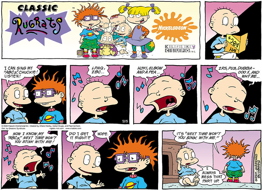 Rugrats for May 15, 2022