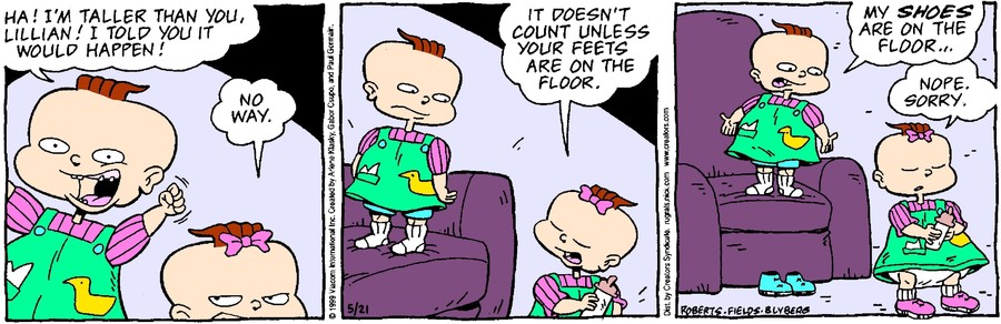Rugrats for May 21, 2021