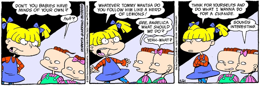 Rugrats for May 21, 2022
