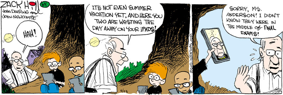 Zack Hill for May 23, 2021