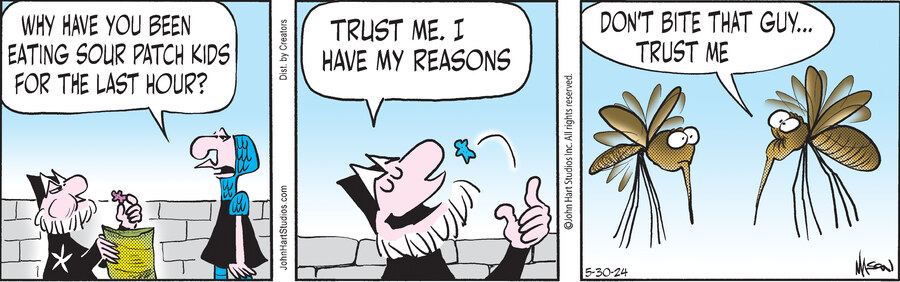 Wizard of Id for May 30, 2024