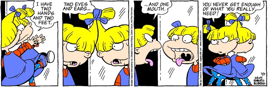 Rugrats for Jul 07, 2021