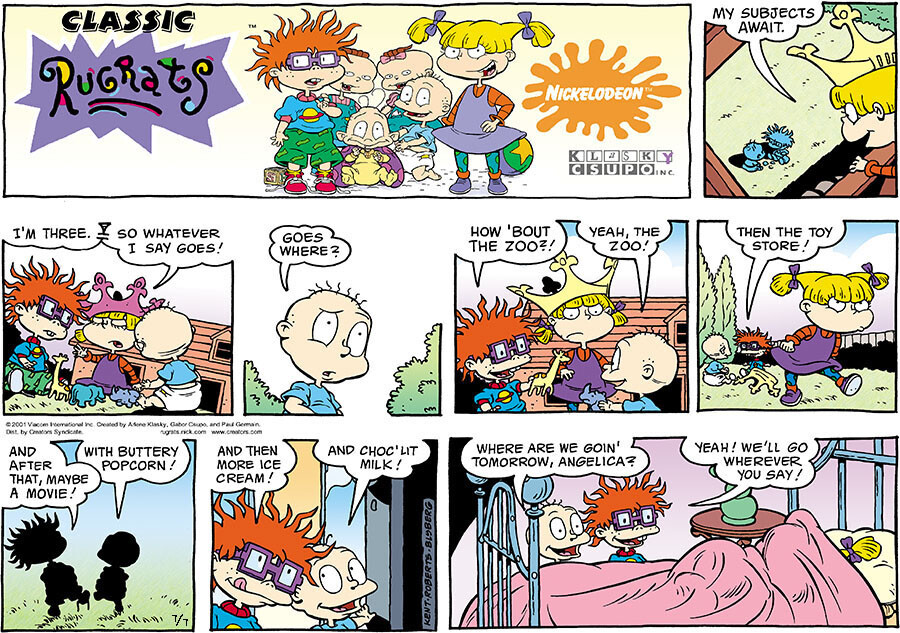 Rugrats for Jul 07, 2024