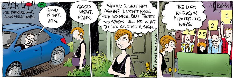 Zack Hill for Jul 16, 2023