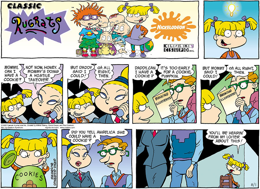 Rugrats for Aug 01, 2021