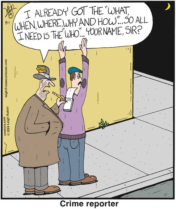 Rubes® for Aug 01, 2024