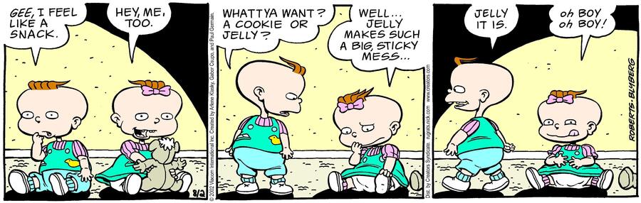 Rugrats for Aug 02, 2023