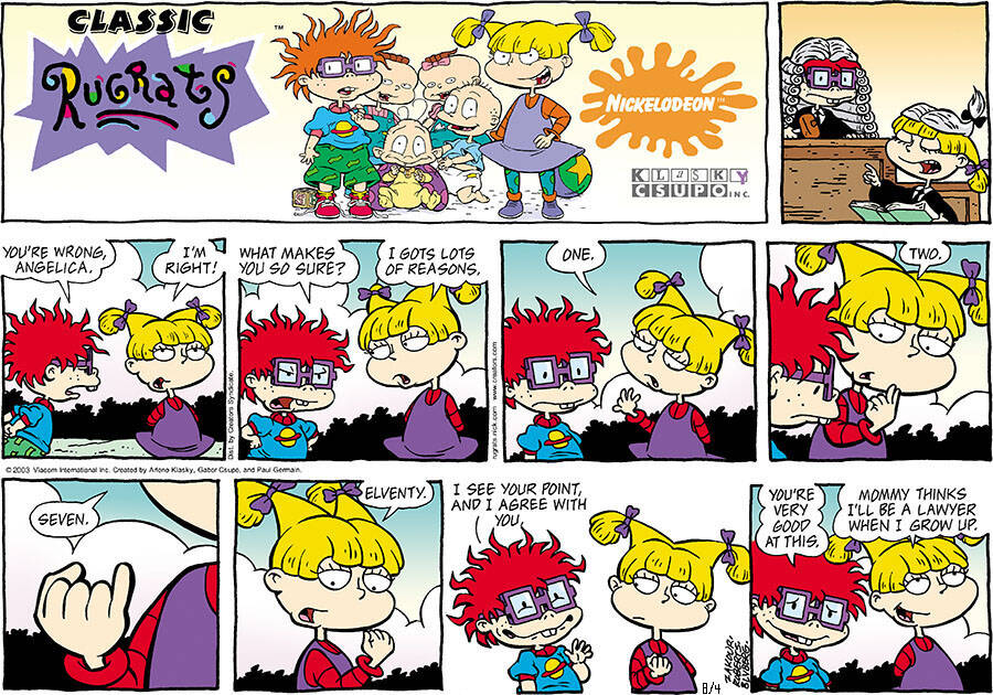 Rugrats for Aug 04, 2024