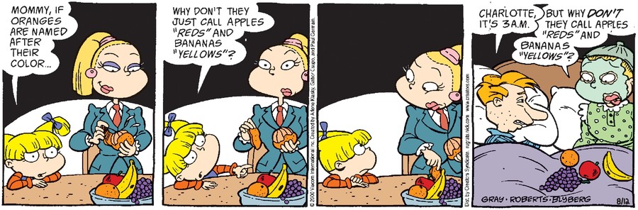 Rugrats for Aug 12, 2021