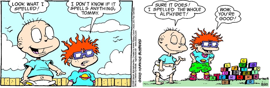 Rugrats for Aug 20, 2021