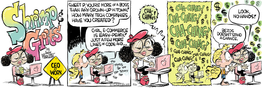 Shrimp and Grits for Aug 22, 2021