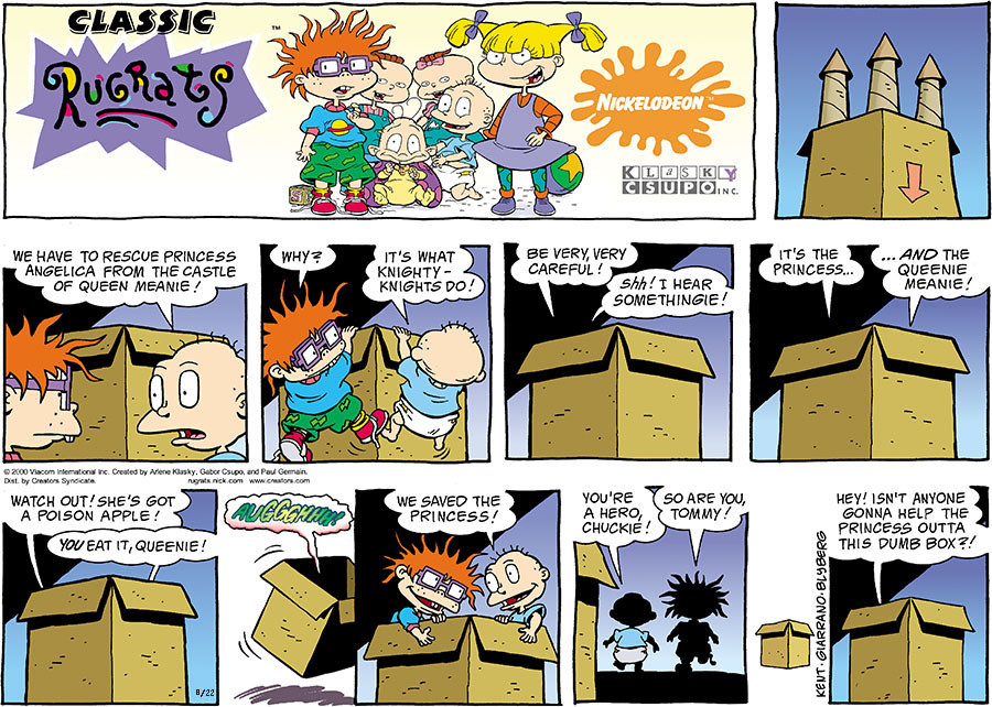 Rugrats for Aug 22, 2021