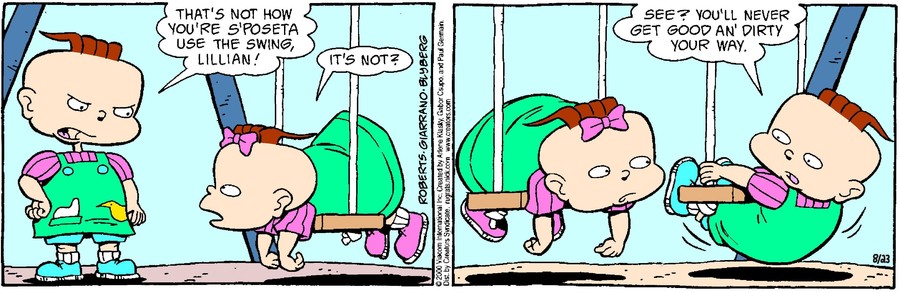 Rugrats for Aug 23, 2021