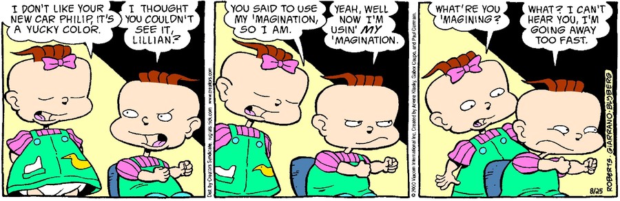 Rugrats for Aug 25, 2021