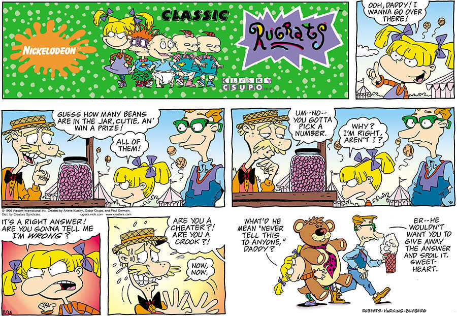 Rugrats for Aug 25, 2024