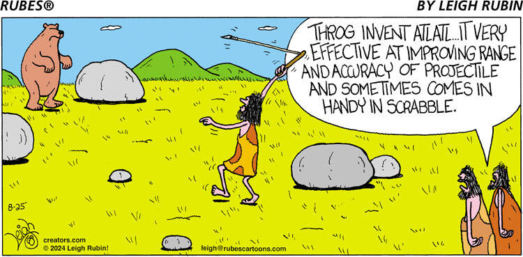 Rubes® for Aug 25, 2024