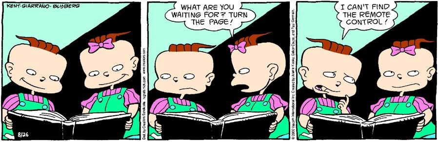 Rugrats for Aug 26, 2021