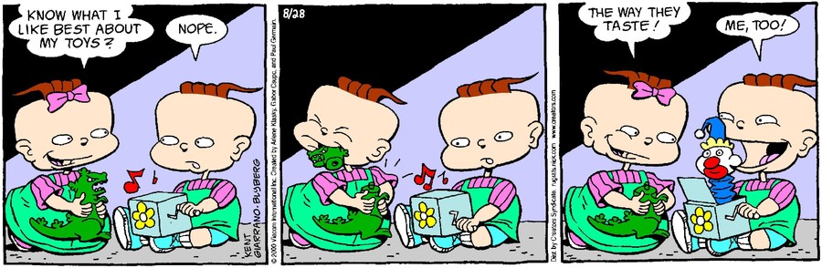 Rugrats for Aug 28, 2021