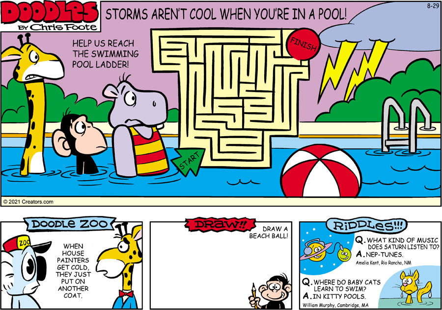 Doodles for Aug 29, 2021