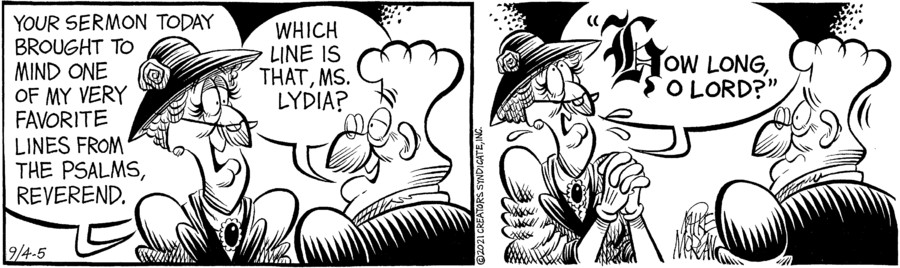 For Heaven's Sake for Sep 06, 2021