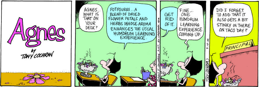 Agnes for Sep 10, 2023