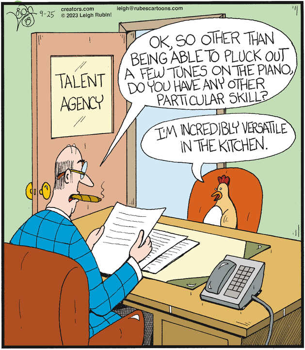 Rubes® for Sep 25, 2023