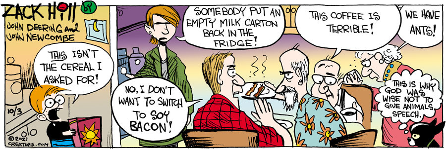 Zack Hill for Oct 03, 2021