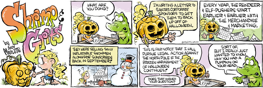 Shrimp and Grits for Oct 03, 2021